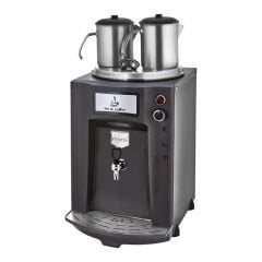 Remta DE11SP Premium Jumbo Şamandıralı Çay Makinesi, 2 Demlikli, 23 L, Siyah
