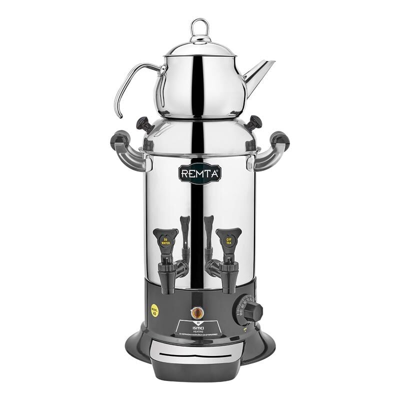 Remta R25 Mini Çay Makinesi, 2 Demlikli, 5 L